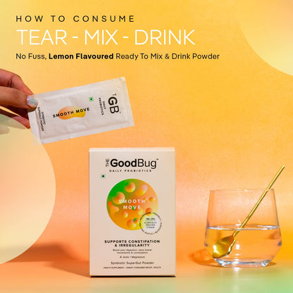 The Good Bug Smooth Move SuperGut Powder for Constipation Relief & Bowe- image 4