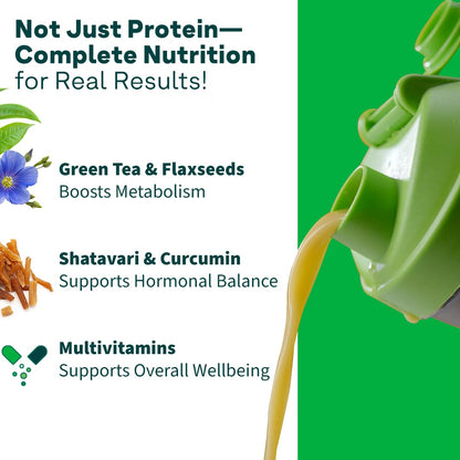 OZiva Protein & Herbs for Women (Vanilla Almond) I Manage Weight, Energ- image 7