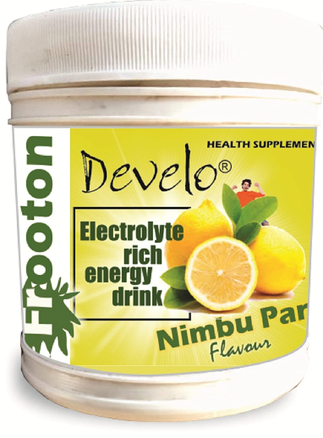 Develo Electrolyte Drink for Men & women lemon Flavour – 750g