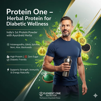 Protein One – Daily Protein Nutrition Supplement with Vitamins, Minerals & Herbs | Protein Powder for Men & Women | Easy to Mix & Digest 1 Pc