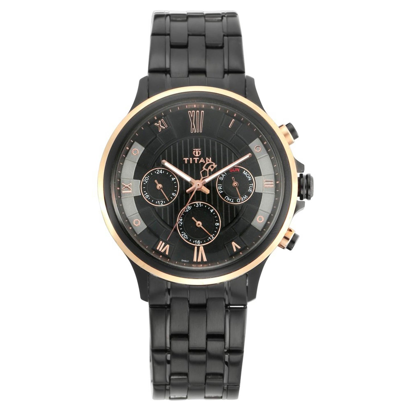 Titan Grandmaster Analog Black Dial Men's Watch NM1787KM02/NN1787KM02/NP1787KM02