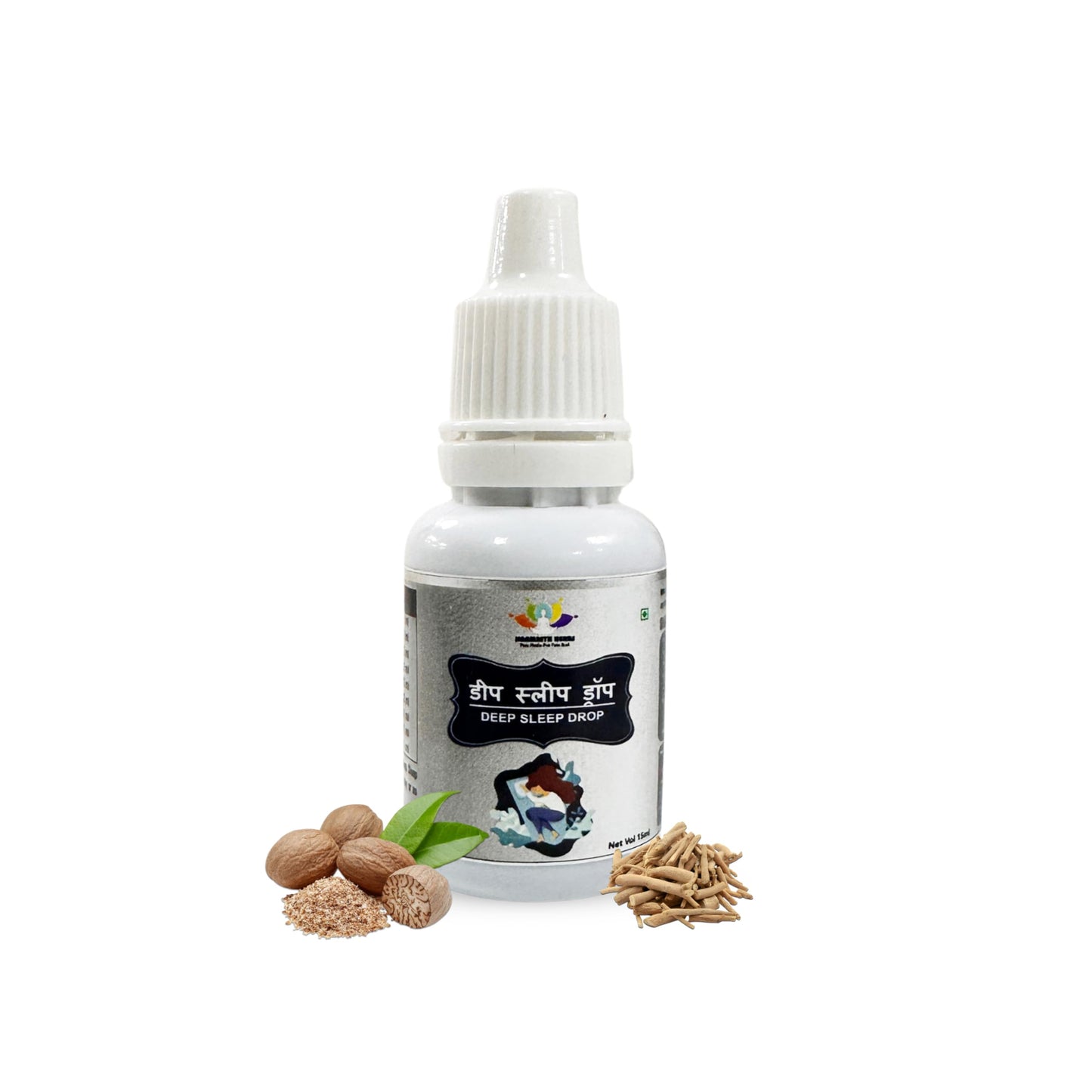 JINAMRITH HERBS Deep Sleep Herbal Drops 15 ml | Natural Nighttime Relaxation & Calm Support | With Jiphal, Sarpagandha & Jatamansi | Herbal Sleep Wellness Formula