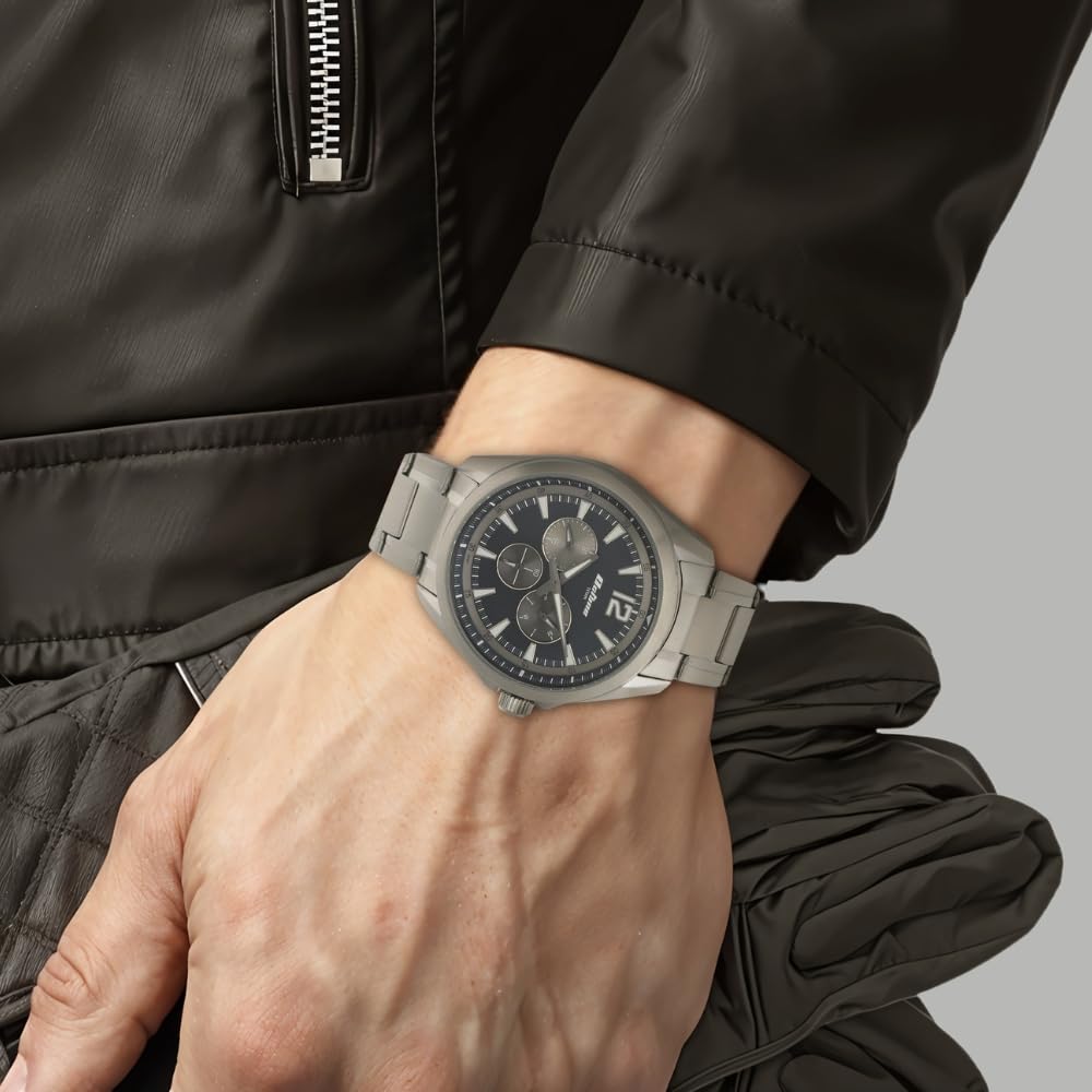 Titan Octane Multifunction Blue Dial Stainless Steel Strap Watch for Me- image 3