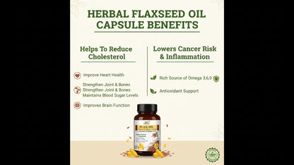 Flaxseed Oil Capsule 1000 Mg