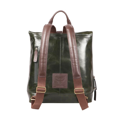 Hidesign Uncle Ho 03 - Cherokee/Mel Ranch - Men's Backpack - Jungle/Brown - L