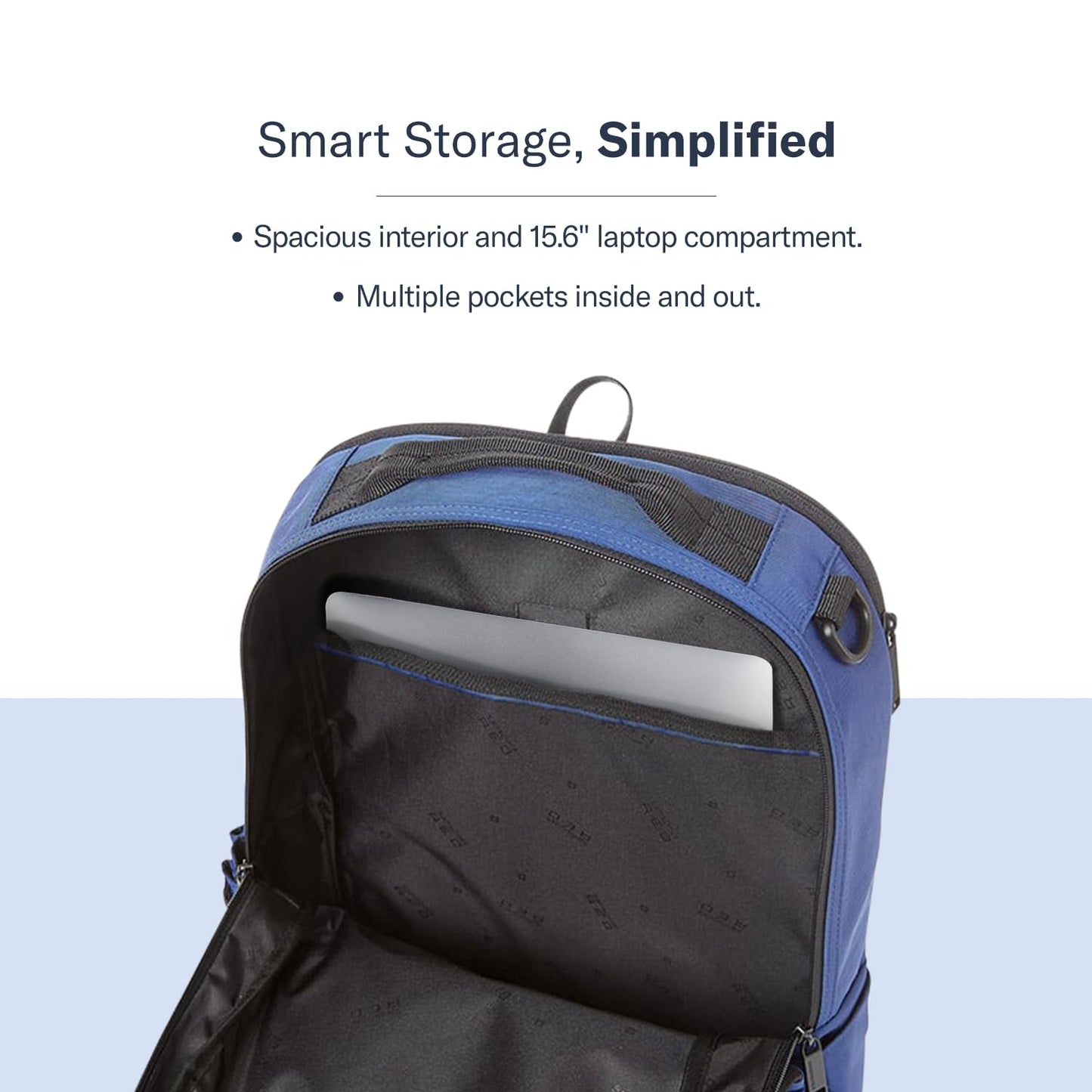 Samsonite Red Marston Backapck L 31 Cms Blue Nylon Premium Laptop Backpacks for Travel 15.6" laptop Vol-19 litres