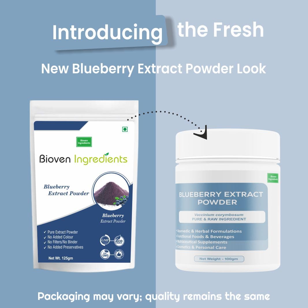 Bioven Ingredients Blueberry Extract (gm, 125)