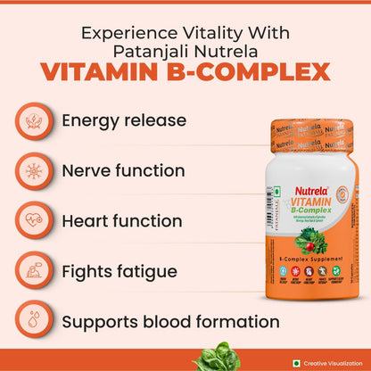 Nutrela Daily Energy Biofermented B Complex for Men & Women - 30 Veg Ca- image 6