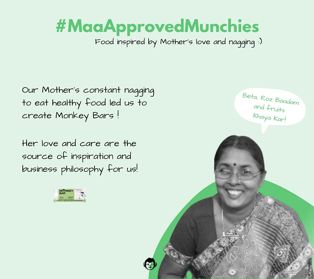 MONKEY BAR - Pistachio Cardamom Protein Bar - 8 Bars, 50g each, 11g Pro- image 2