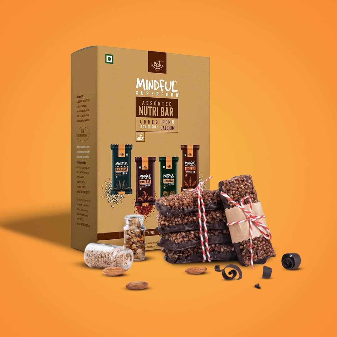 Eat Anytime Mindful Healthy Assorted Millet Energy Bar | Gluten Free &- image 7