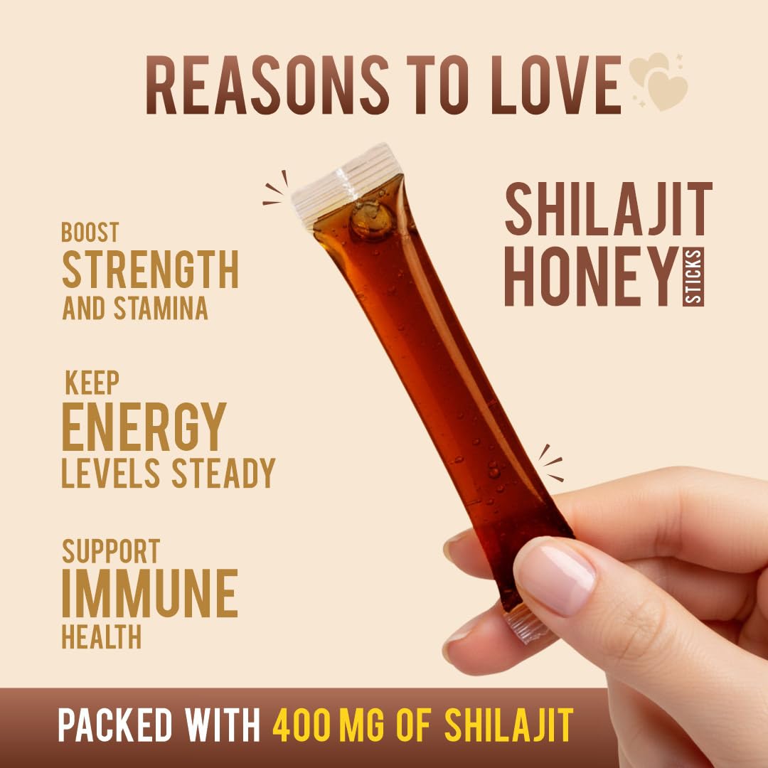 Dr. Ortho Himalayan Shilajit Honey Sticks - 21 Sticks