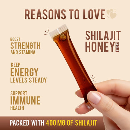 Dr. Ortho Himalayan Shilajit Honey Sticks - 21 Sticks