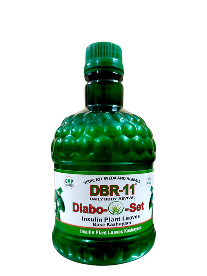 DBR-11 Diabo Set, Insulin Plant Leaves Base Kashayam, Ayurvedic Health Supplement for balancing sugar levels