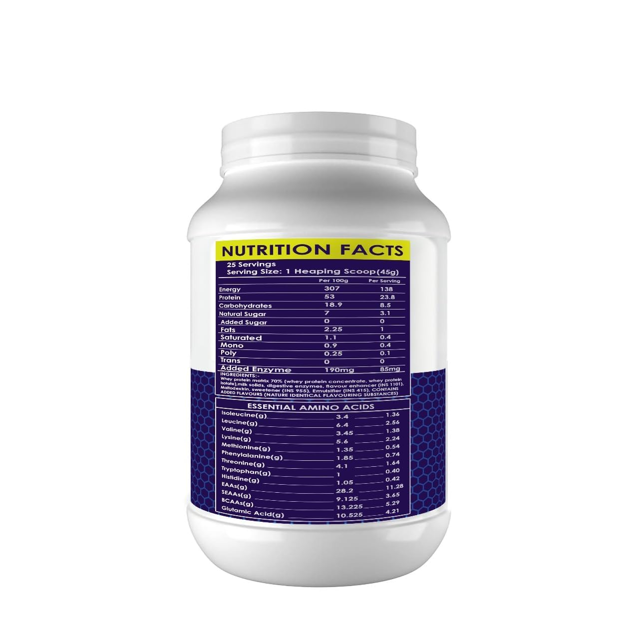 Muscle Asylum Premium Whey Protein | 1kg, 25 Servings | Kesar Pista | W- image 3