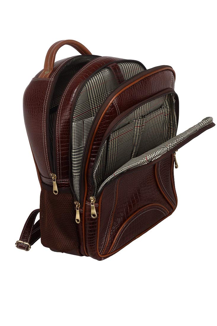 HYATT Leather Accessories 17 Inch Men's and Women's Leather Laptop Offi- image 5