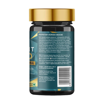 SESA Shilajit Gold 60 Capsules with 60%+ Fulvic Acid 100% Natural Ayurv- image 2