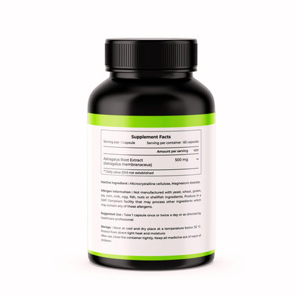 CITRUS NUTRACEUTICAL Astragalus Root Extract 500mg