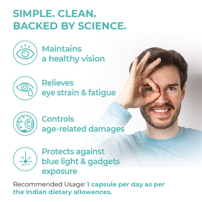INSTRENGTH-EYE HEALTH (PEOPLE'S TRUSTED BRAND) - IMPROVE VISION & SOLVE EYE PROBLEMS & REDUCE THE RISK OF CATARACTS (VEG)-NO SIDE EFFECTS