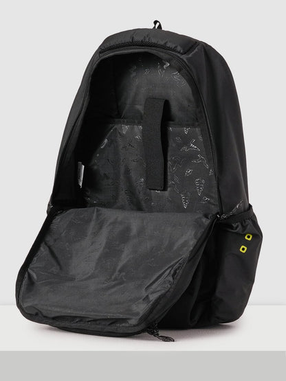 Wiki Stylish Unisex Backpack 5 Durable & Lightweight backpack for Men & Women | Backpack for Office, Gym, Travel (46.5 Litre, Black)