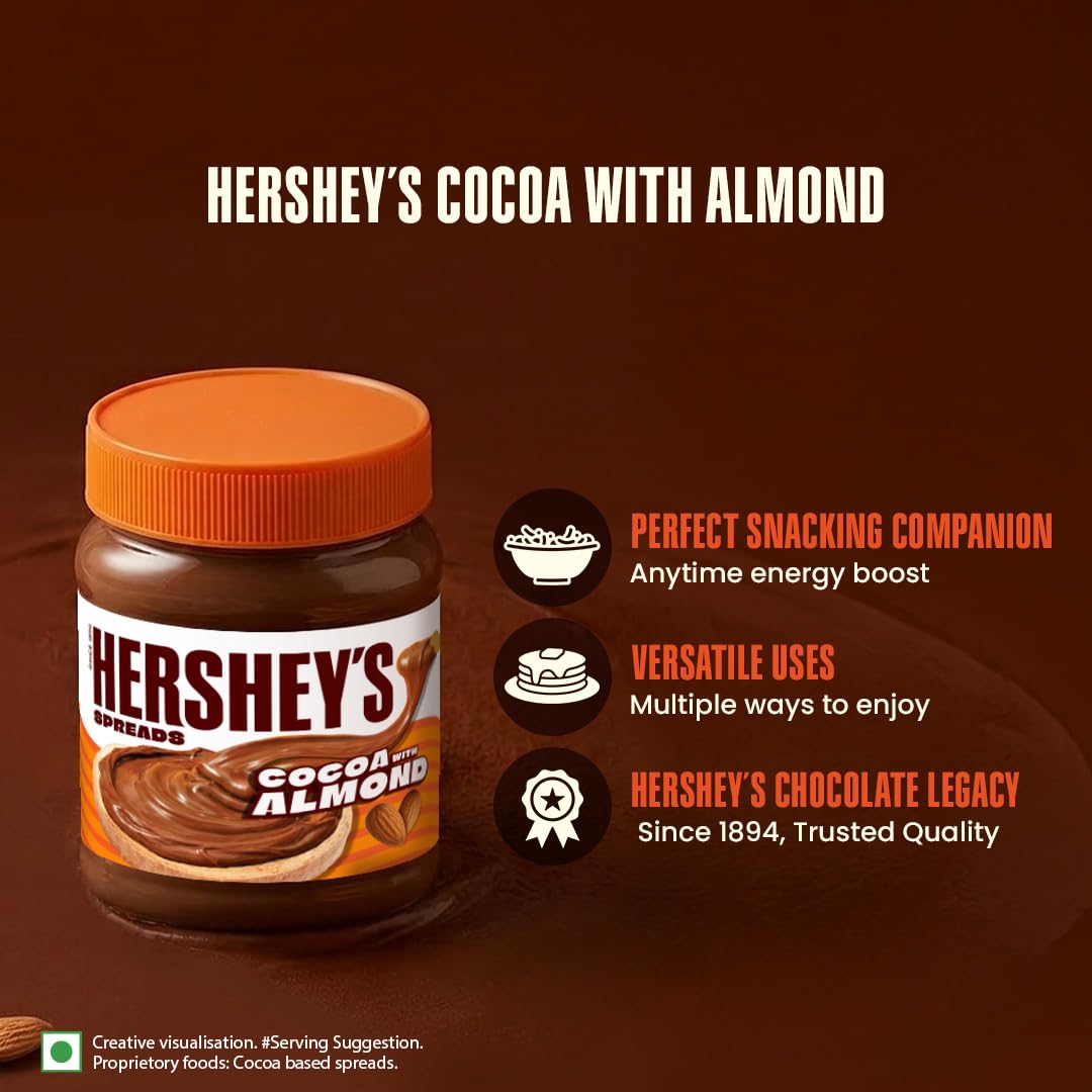 Hershey's Spreads Cocoa with Almond, 150g