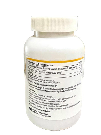 SAMIDirect Curcumin|| C3 Power|| PowerTablets (Set of 2)