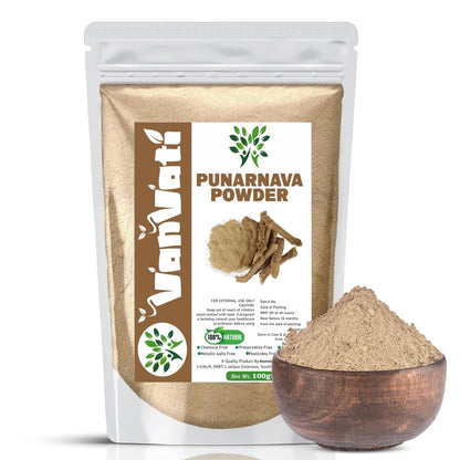 VANVATI Pure Punarnava Powder Herbal Powder For Kidney Health Care And Wellness 100gm