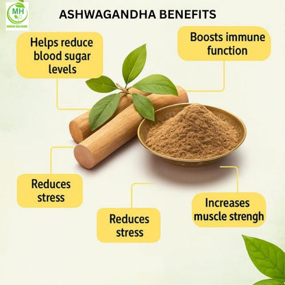 Morsan's Ashwagandha (Withania sominfera) Capsules, Pack of 60 x 500 mg. Veg. Capsules (2)