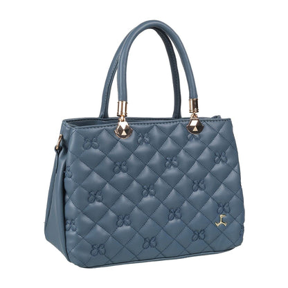Mochi Women Blue Zip Top Sling Bag (66-7652)