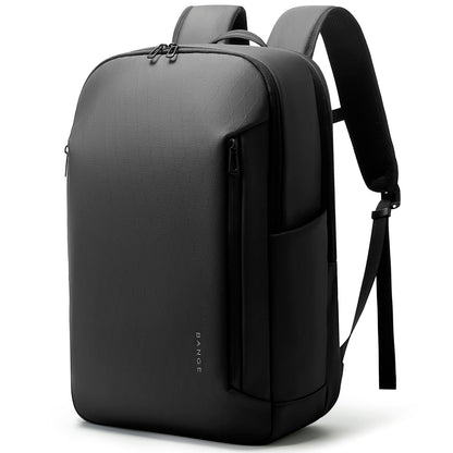 Red Lemon BANGE Venture 30L Laptop Backpack for Men & Women | Large Backpack with YKK Zippers | Water-Resistant, Durable Oxford & Nylon Fabric Fits 15.6" Laptops for Office & Travel (Black)