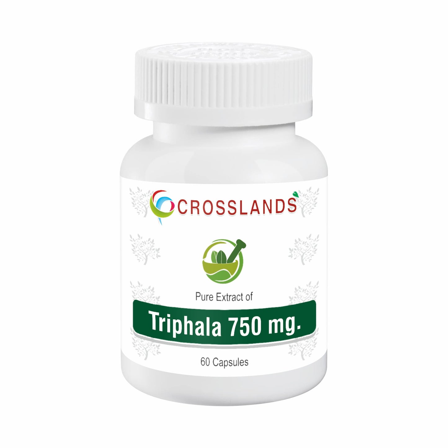 Crosslands Triphala Ayurvedic Capsules – Vitamin C & Antioxidants - 60 Capsules