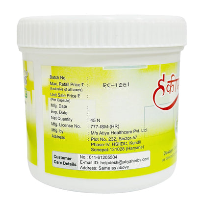 Hakim Suleman's R Care Capsule - Herbal Supplement, Natural Detox & Wellness Formula - 45 Capsules Each (Pack of 2)