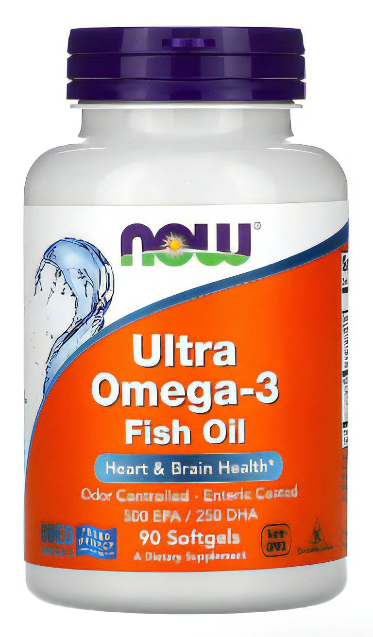 Now Foods Ultra Omega 3 Fish Oil 90 Softgels- image 3