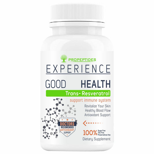 Propeptides Resveratrol Supplements Trans 500 mg With Grape Seed Extract, Quercetin Powder, Pomegranate, Improves Metabolism And Heart Health Care Supplement- 60 Tablets (No Capsules Pack1)