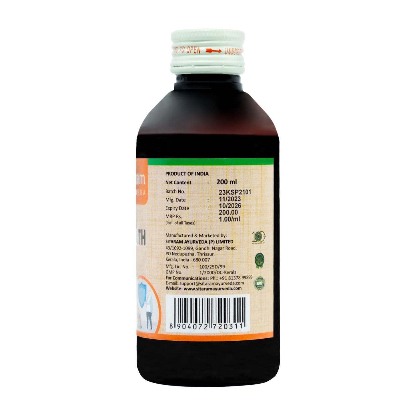 Sitaram C H Quath 200ml, Potent Immunity booster- image 3