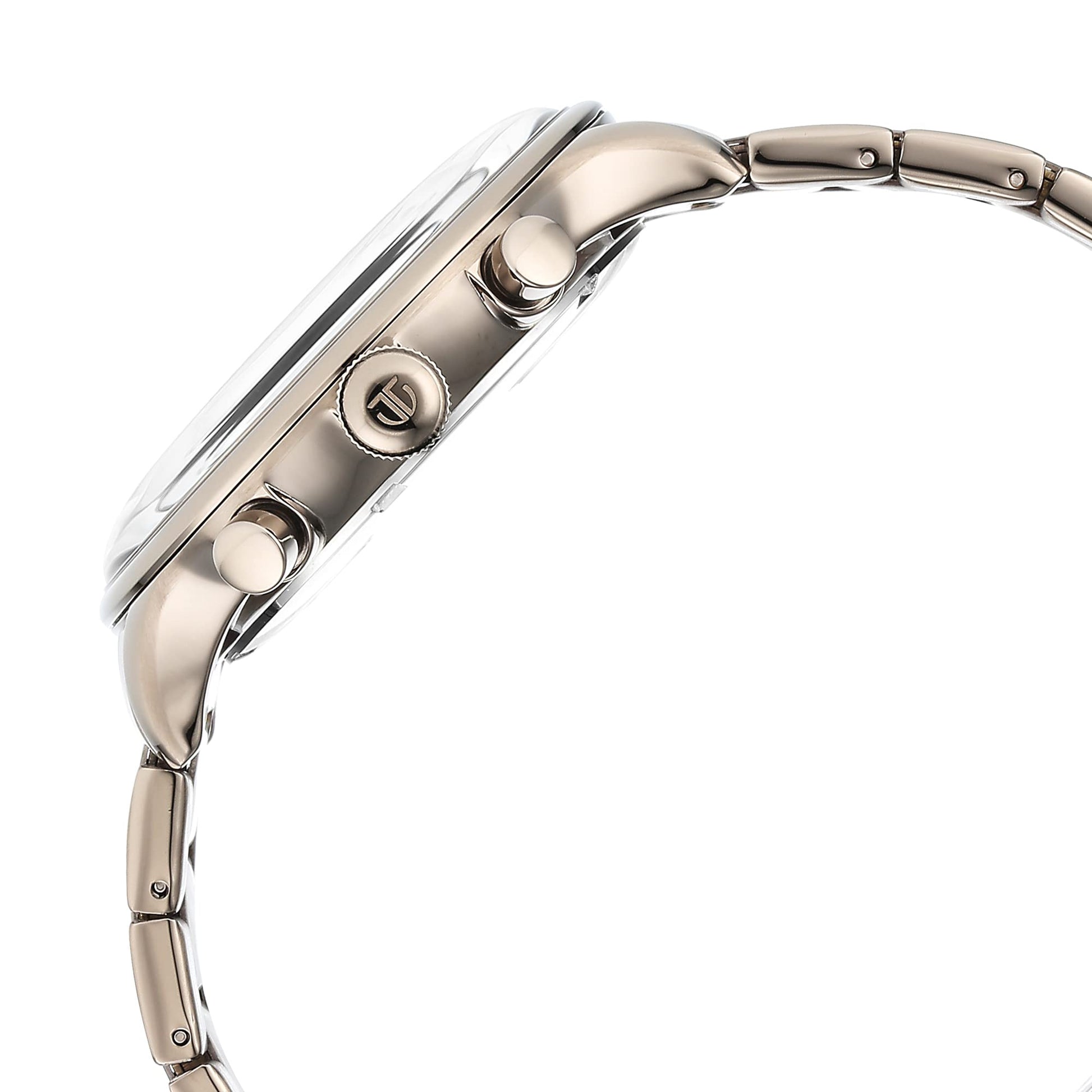 Titan Urban Magic Quartz Multifunction Brown Dial Brown Stainless Steel- image 2