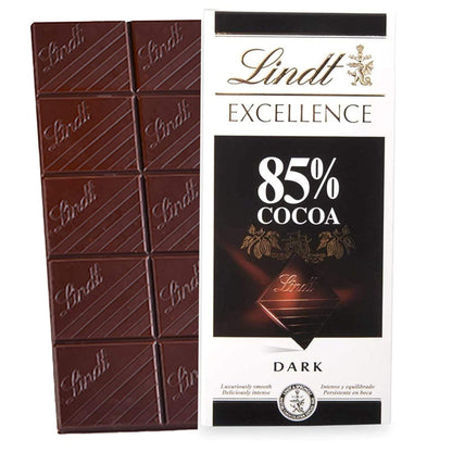 Lindt Excellence Dark 85% Cocoa, 100 g