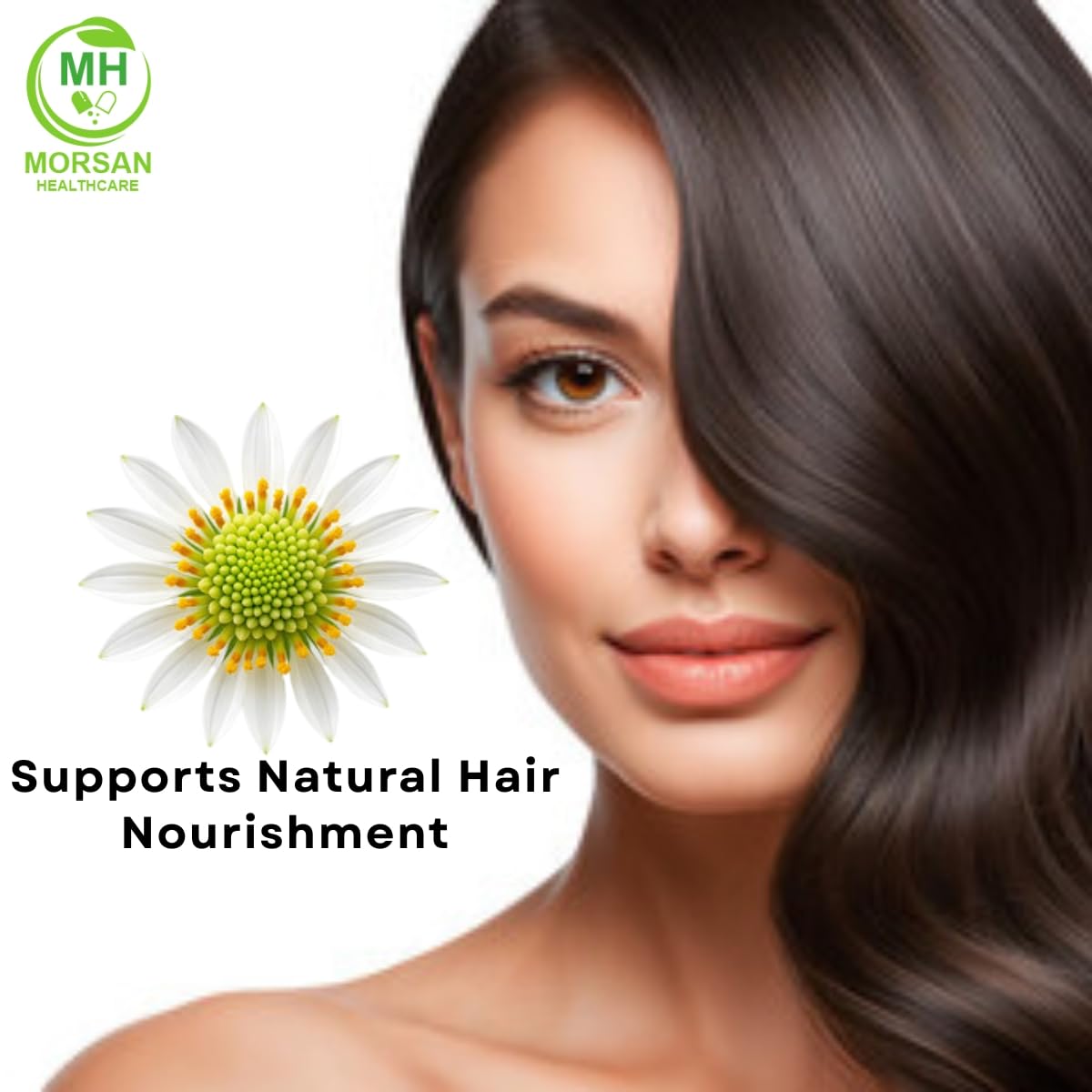Bhringraj Capsules – 100% Pure & Natural | Ayurvedic Herbal Supplement | Hair & Scalp Support | 60 Vegan Capsules (4)