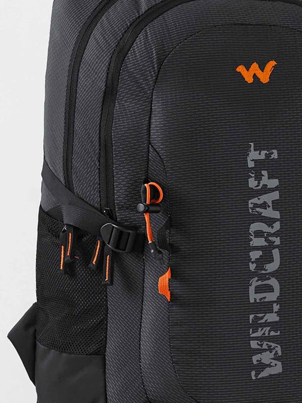 Wildcraft Tech Backpack for Mens & Womens | Unisex Casual Travel Backpack | Eiger X 35 Ltr TechPacks Black