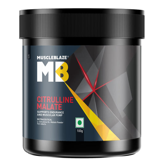 MuscleBlaze Citrulline Malate Powder(Unflavoured, 100G), 1 count, 50 servings
