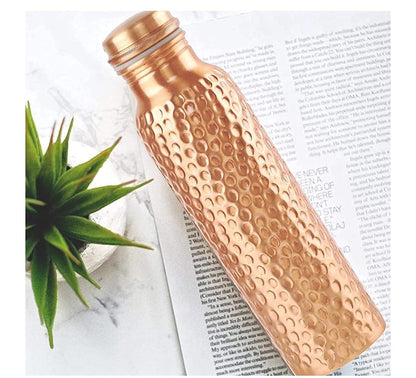 Kitchenware Copper Bottles for Water, Copper Water Bottle, Ayurvedic Copper Bottle 950 ML