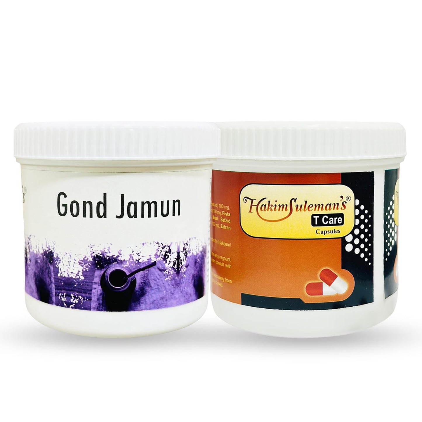 Hakim Suleman's Gond Jamun and R Care Combo Pack | Herbal Wellness Essentials | Daily Lifestyle Duo