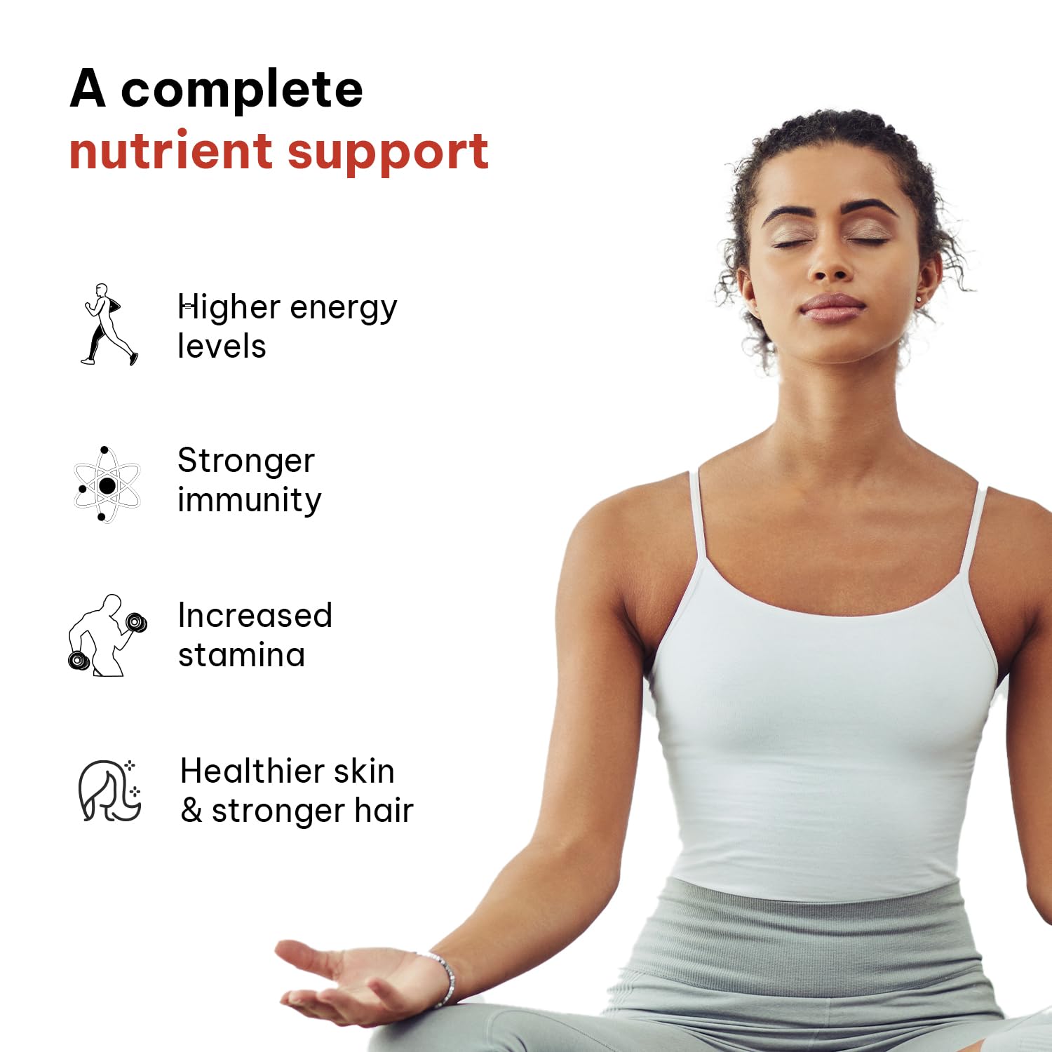 HealthKart HK Vitals Multivitamin for Women, With Zn, Vitamin C, D, Mul- image 5