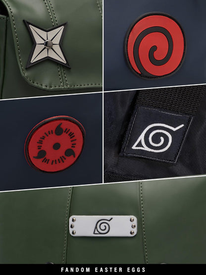 The Souled Store Naruto: Kakashi Pack Backpacks | Official Naruto Shippuden Merchandise | Premium Water-Resistant Laptop Bag with Copy Ninja Graphic | Durable Urban Travel Rucksack for Men & Women