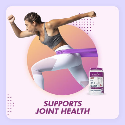 HealthyHey Nutrition NTC II Type 2 Collagen, Supports Cartilage and Joints, Pack of 30 Capsules