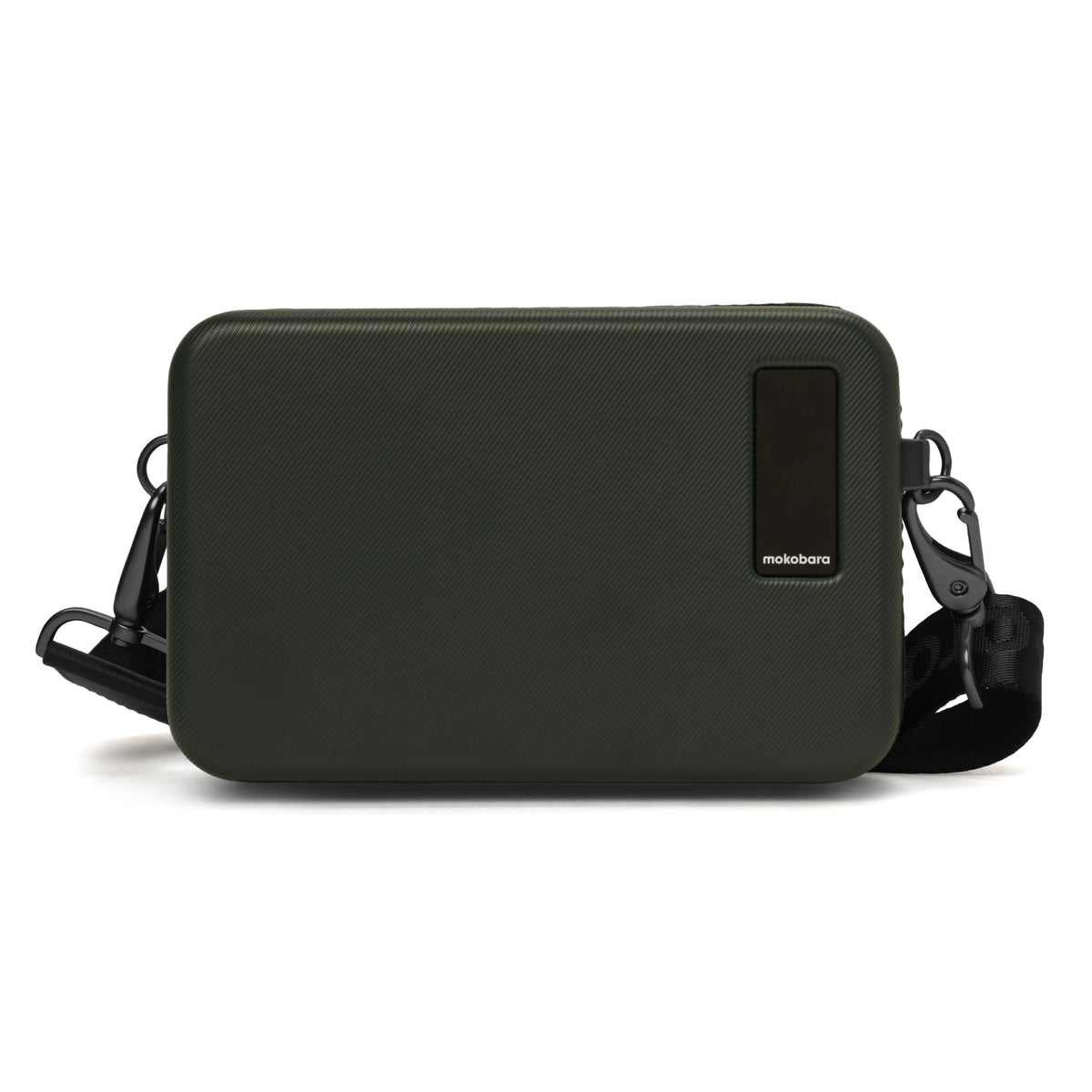 MOKOBARA Moko Mini Sling Bag Hard Shell Travel Crossbody Pouch Black