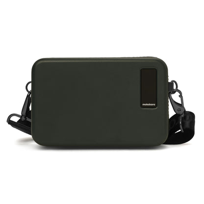 MOKOBARA Moko Mini Sling Bag Hard Shell Travel Crossbody Pouch Black