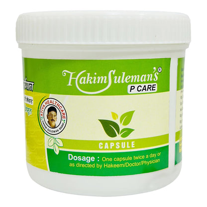 Hakim Suleman's P Care Capsules – Natural Health Supplement, 60 Capsules
