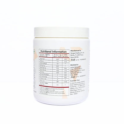 Anvika Veg Collagen Powder | Plant-Based Collagen Builder for Hair, Skin & Nails | Strawberry Flavor | 150g | Supports Skin Elasticity | Hair Growth & Joint Health