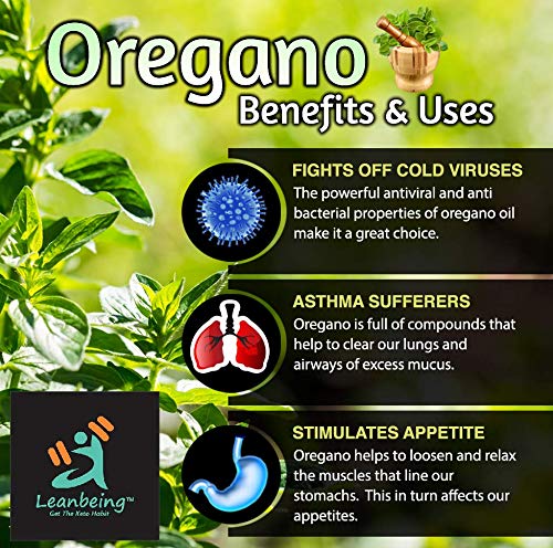 LEANBEING Oregano 70Gm |Pizza Masala Leaves|Seasoning For Pizza And Italian Foods|Gluten Free