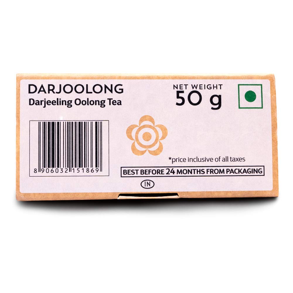 Makaibari Organic Darjeeling Oolong Loose Leaf Tea, 100g (50 cups)